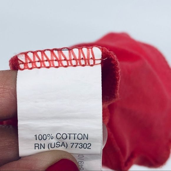 🐱Zara Bali Red Short Sleeve Tee sz 7-8Y {Z} - Picture 3 of 4